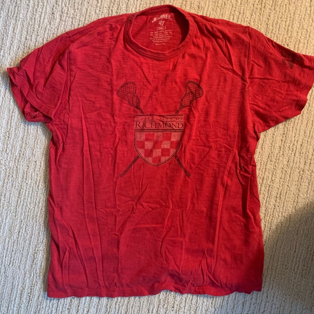 University of Richmond Lacrosse Pima Cotton T